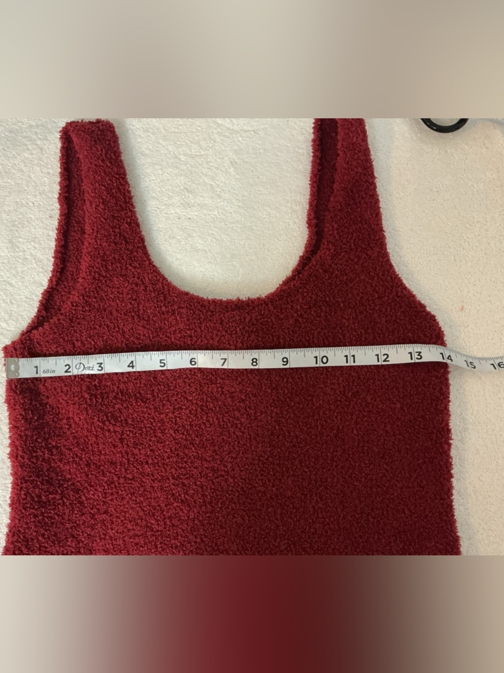 Aerie Marshmallow Cropped Tank Top - Picture 9 of 12